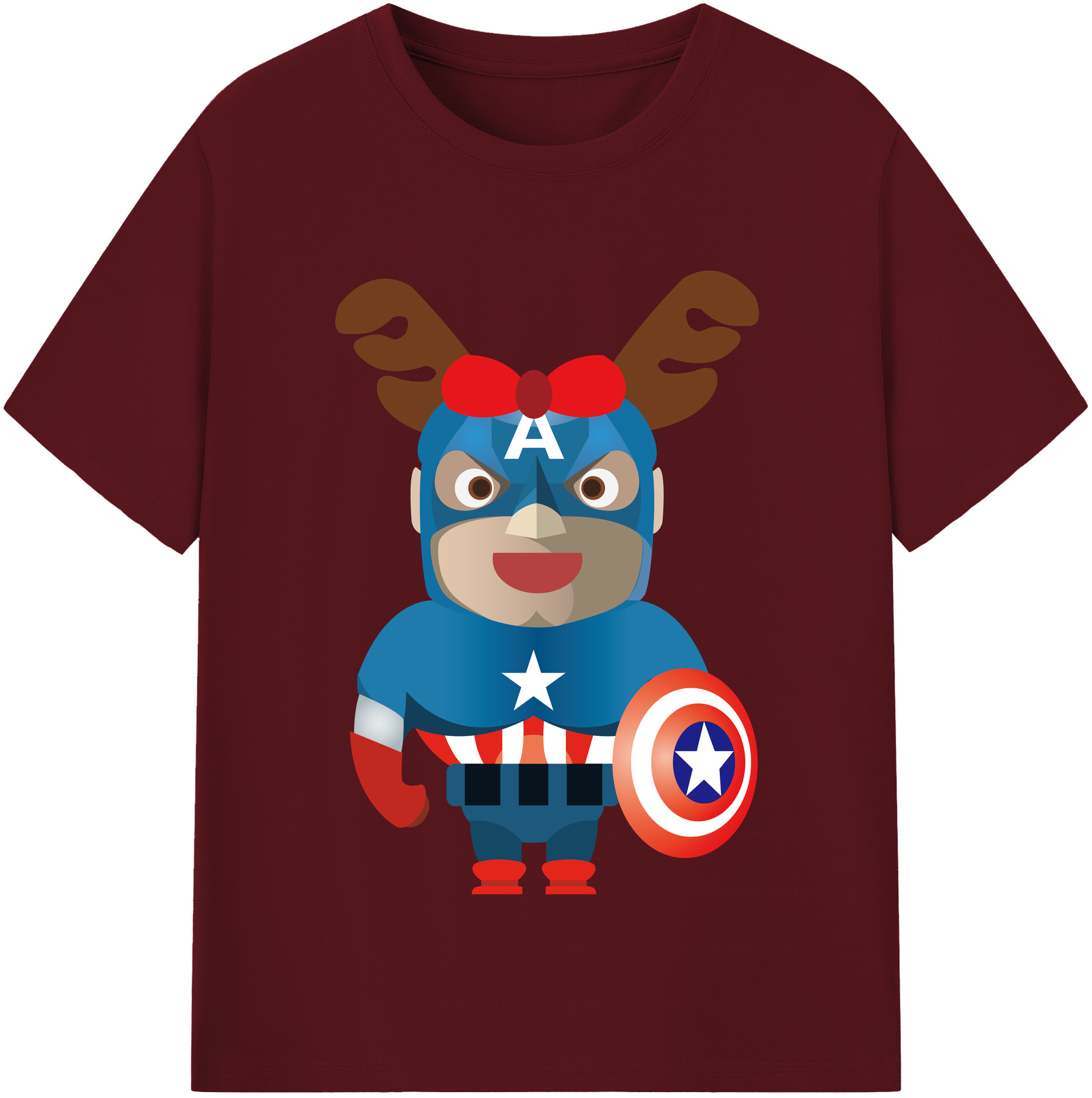 （画像用） アベンジャーズ The Avengers 綿100％半袖Tシャツ（フロントプリント）